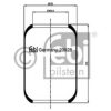SCANI 0434932 Boot, air suspension